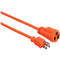 Watson AC Power Extension Cord (16 AWG, Orange, 15')