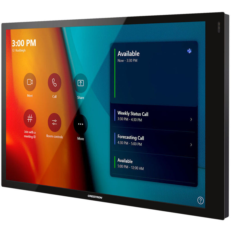 Crestron Flex Video Conference System Integrator Kit for Microsoft Teams Rooms with Wall Mount Touch Screen