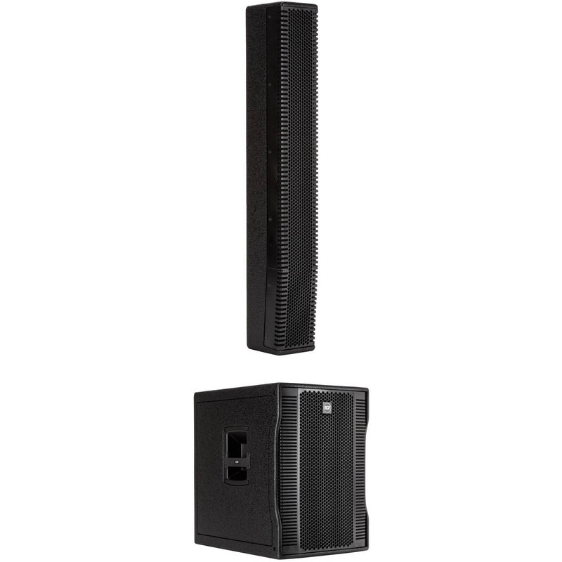 RCF EVOX 12 Active 15" 2-Way 1400W Portable Line Array PA System (Black)