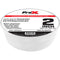 ProX Commercial-Grade Gaffer Tape (2" x 60 yd, White)