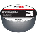 ProX Commercial-Grade Gaffer Tape (3" x 12 yd, Black)