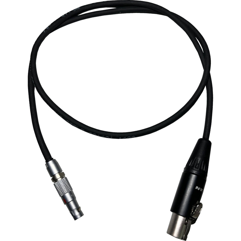 Beachtek BT-5PIN 5-Pin Mini-XLR Female to 5-Pin LEMO Male Cable (18")