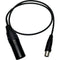 Beachtek BT-5XLR 5-Pin Mini-XLR Female to 5-Pin XLR Male Cable (18")