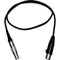 Beachtek BT-6PIN 5-Pin Mini-XLR Female to 6-Pin LEMO Male Cable (18")