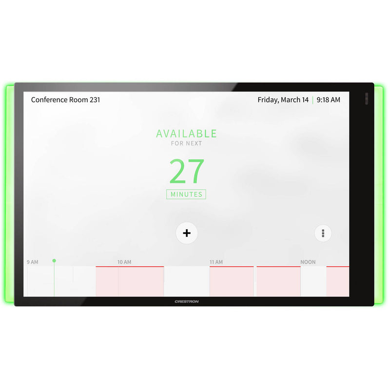 Crestron 10.1" Room Scheduling Touchscreen with Light Bar (10.1")