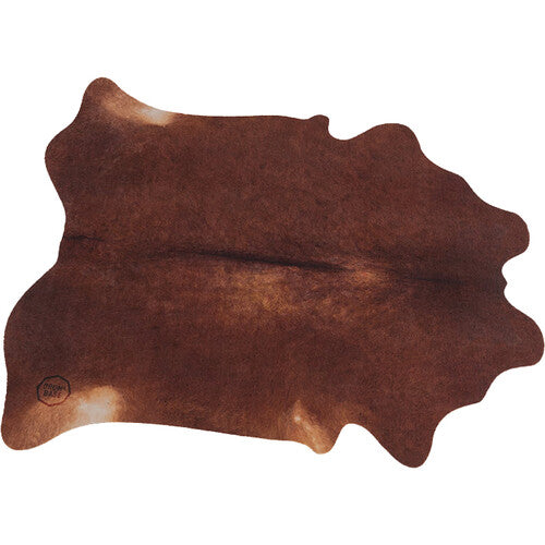 Drum N Base Vegan Betsy Stage Rug (6 x 5.25', Brown)