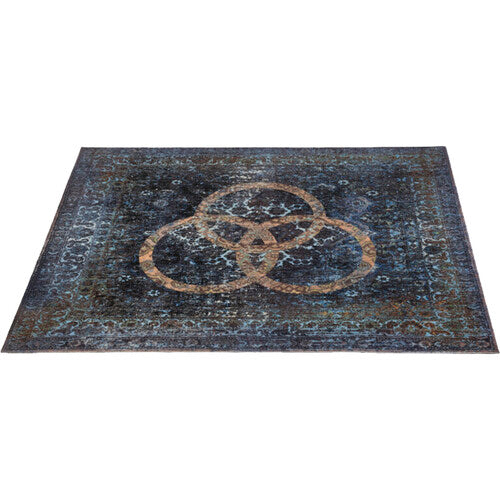 Drum N Base Vintage Persian-Style Stage Rug (6 x 5.2', Bonzo)