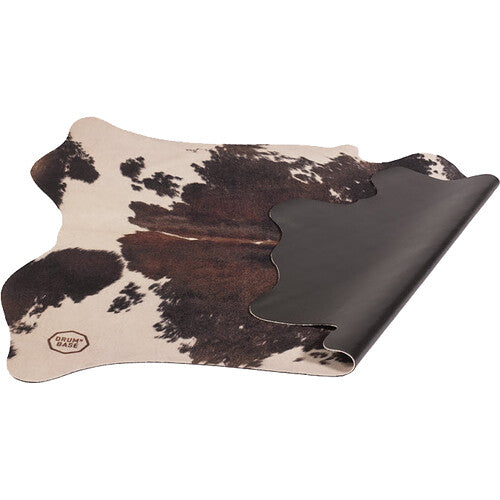 Drum N Base Vegan Clara Stage Rug (6 x 5.25', Black and White)