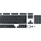 ASUS PBT Doubleshot Keycap Set for ROG RX Switches (Black)