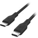 Belkin BoostCharge USB-C Braided Cable (Black, 6.6')