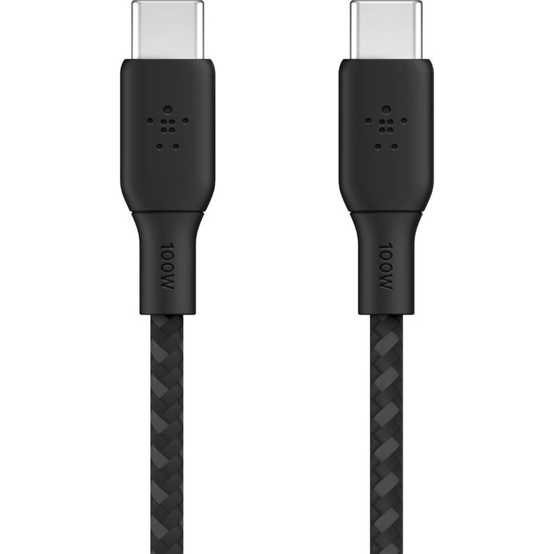 Belkin BoostCharge USB-C Braided Cable (Black, 6.6')