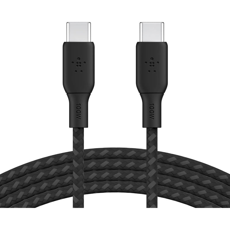 Belkin BoostCharge USB-C Braided Cable (Black, 6.6')