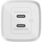 Belkin BoostCharge Pro Dual USB-C GaN Wall Charger with USB-C Cable