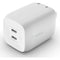 Belkin BoostCharge Pro Dual USB-C GaN Wall Charger with USB-C Cable
