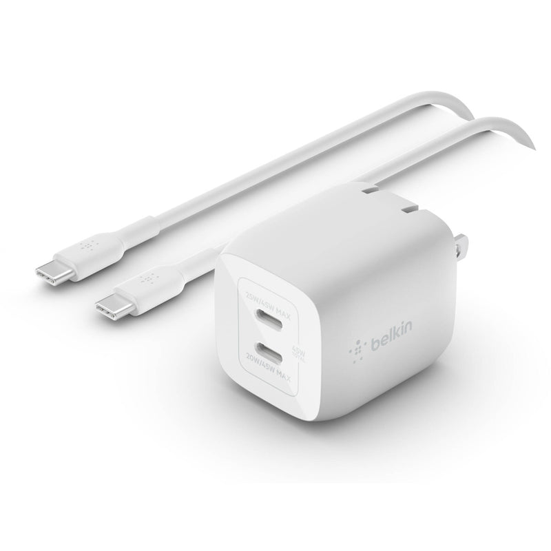 Belkin BoostCharge Pro Dual USB-C GaN Wall Charger