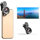 Apexel 110-Degree Wide Angle Lens (Black)