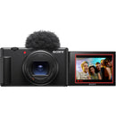 Sony ZV-1 II Digital Camera with Vlogger Accessory Kit (Black)