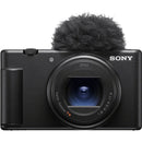 Sony ZV-1 II Digital Camera with Flash & Memory Kit (Black)