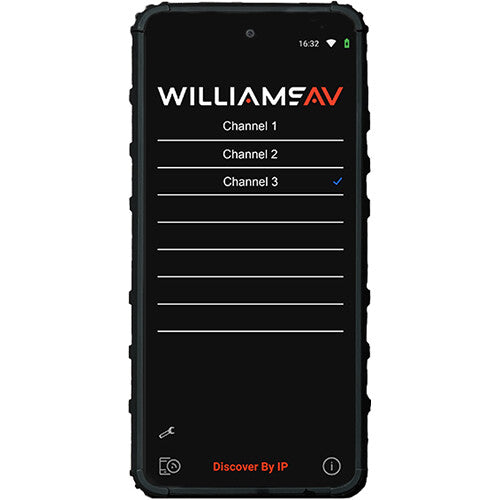 Williams Sound WAV Pro Wi-Fi Receiver with USB Case and Accessories