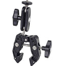 DigitalFoto Solution Limited Crab-Style Clamp with Dual Ball Head Mount