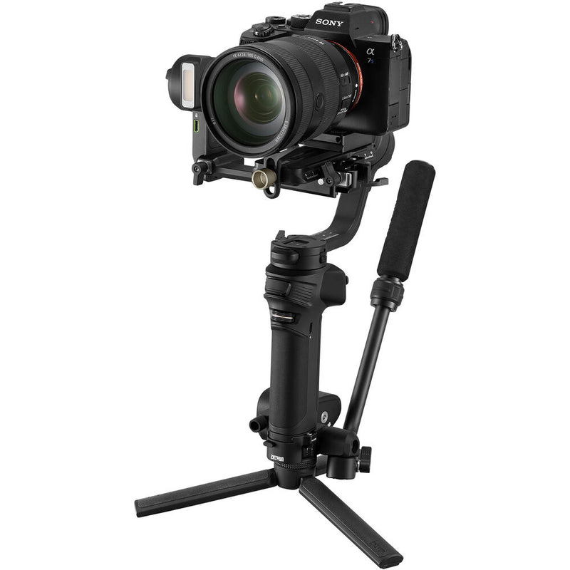 Zhiyun WEEBILL-3 S Handheld Gimbal Stabilizer Combo with Extendable Grip Set and Backpack