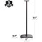 SANUS Fixed-Height Floor Stand for Sonos Era 300 Speakers (Black, Pair)