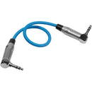 Kondor Blue 3.5mm to 3.5mm Right-Angle Timecode Audio Cable (10")