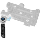 Kondor Blue 15mm Accessory NATO Rail for Sony FX6 Camera Cage (Raven Black)