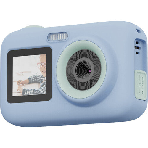 SJCAM FunCam+ Dual-Screen Action Camera for Kids (Blue)