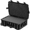 Seahorse 1233 Waterproof Protective Crate with Metal Keyed Locks (Black, Foam Interior)