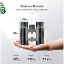Apexel 10x25 Roof Prism Binoculars