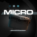 Seahorse 59 Micro Hard Case (Yellow, Rubber Liner and Mesh Lid Retainer)
