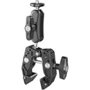 TELESIN Multifunction Crab Clamp with 2.3" Ball Head Arm