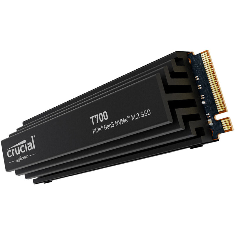 Crucial T700 2TB PCIe 5.0 x4 M.2 Internal SSD with Heatsink
