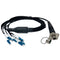 Tactical Fiber Systems Magnum Chassis Connector to 8 LC Breakout Patch Cable