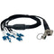 Tactical Fiber Systems Magnum Chassis Connector to 12 LC Breakout Patch Cable