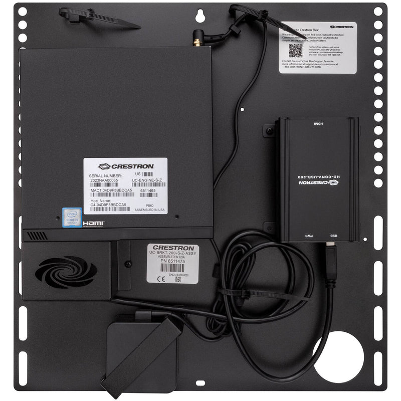 Crestron UC-B30-Z-WM Flex Small Room Conference System with Video Soundbar for Zoom Rooms (Wall Mount)