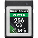 Delkin Devices 256GB POWER CFexpress Type B Memory Card with 256GB UHS-I microSDXC Memory Card and SD Adapter