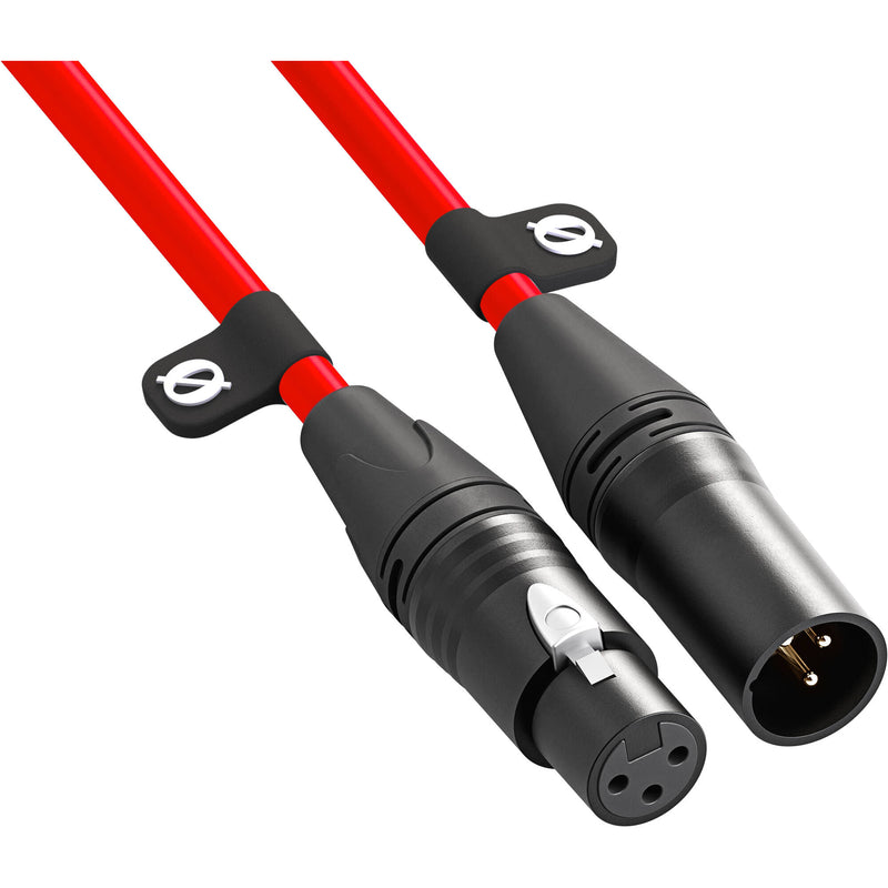 RODE XLR Male to XLR Female Cable (9.8', Red)