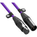 RODE XLR Male to XLR Female Cable (19.7', Red, Blue, Pink, Purple, 4-Pack)