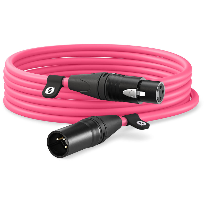 RODE XLR Male to XLR Female Cable (19.7', Pink)