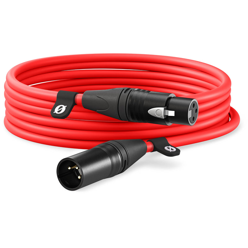 RODE XLR Male to XLR Female Cable (19.7', Red)