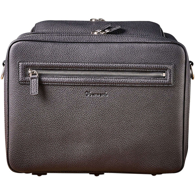 Oberwerth LHSA Leo M Voyager Camera Bag (Brown/Red Lining)