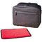 Oberwerth LHSA Leo M Voyager Camera Bag (Brown/Red Lining)