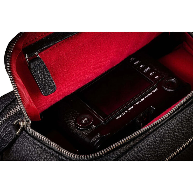 Oberwerth LHSA Leo S-Correspondent Camera Bag (Brown with Red Lining)