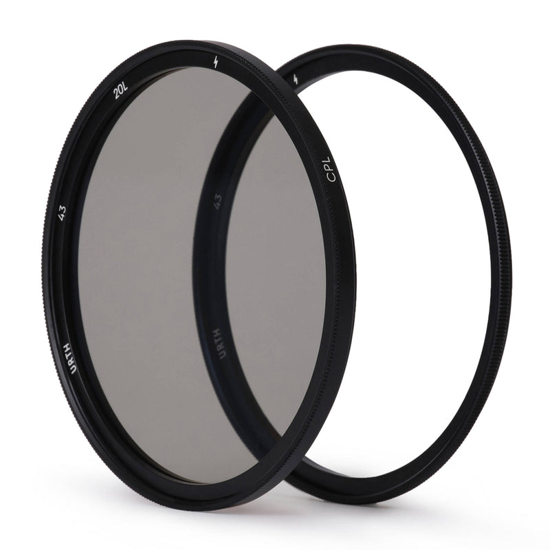 Urth Plus+ Magnetic UV & Circular Polarizer Filter Set (43mm)