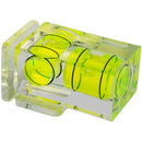 Negative Supply Two-Axis Hot-Shoe Bubble Level
