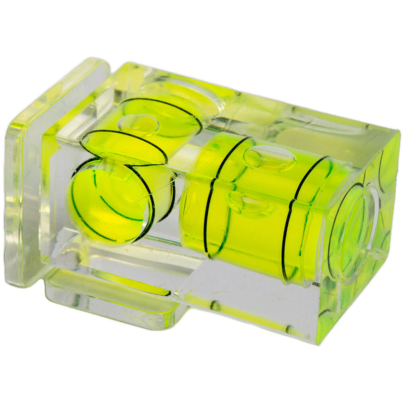 Negative Supply Two-Axis Hot-Shoe Bubble Level
