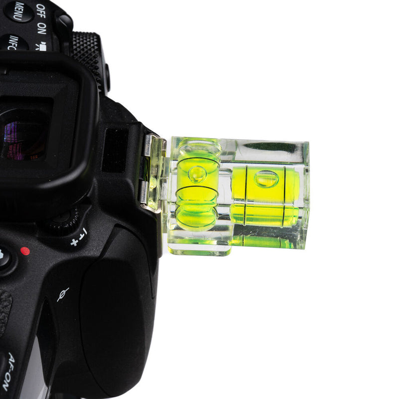 Negative Supply Two-Axis Hot-Shoe Bubble Level