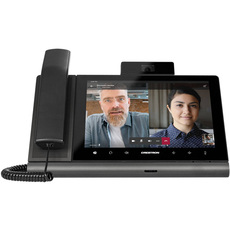 Crestron Flex 10" Video Desk Phone with Handset for Microsoft Teams